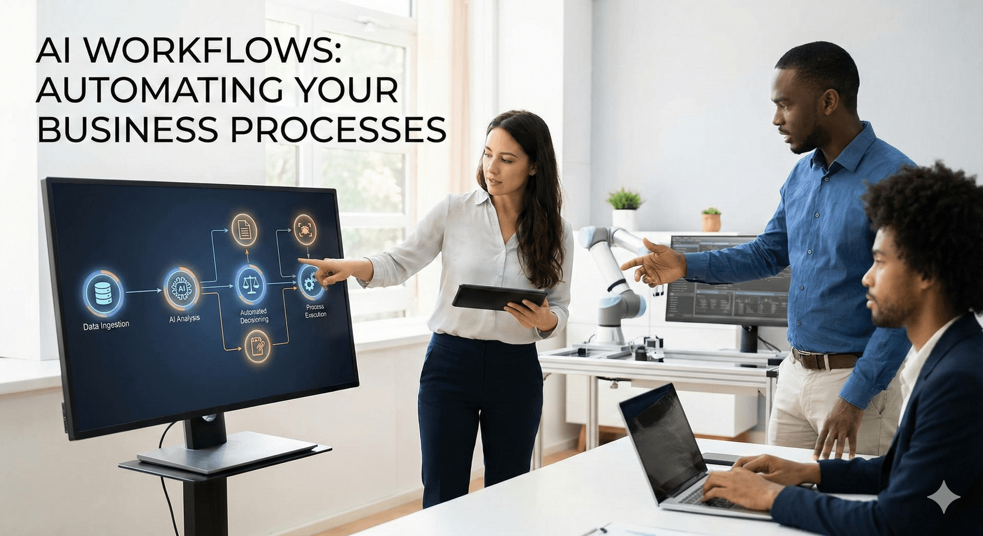 AI automation illustration