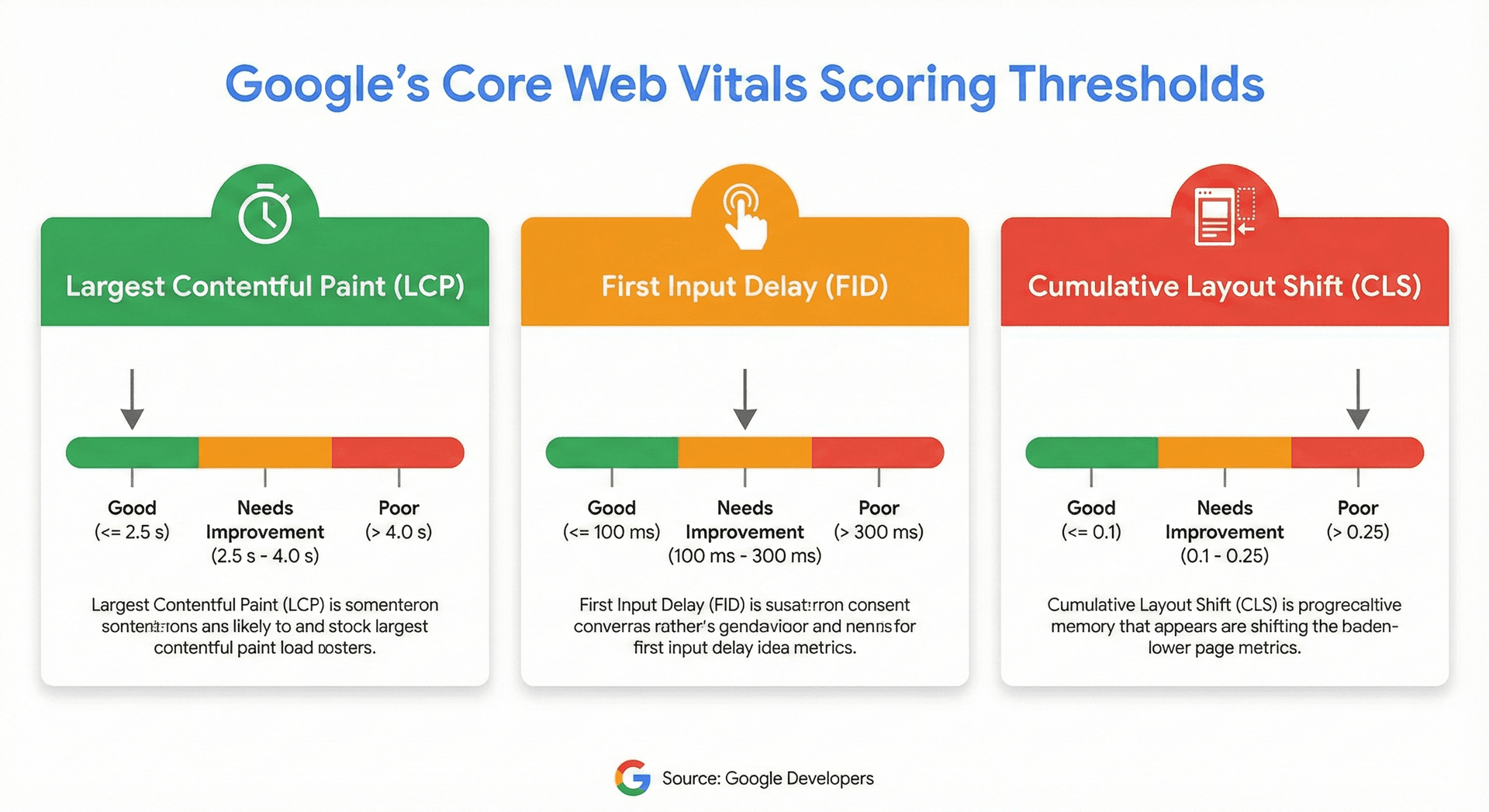 Core Web Vitals explained