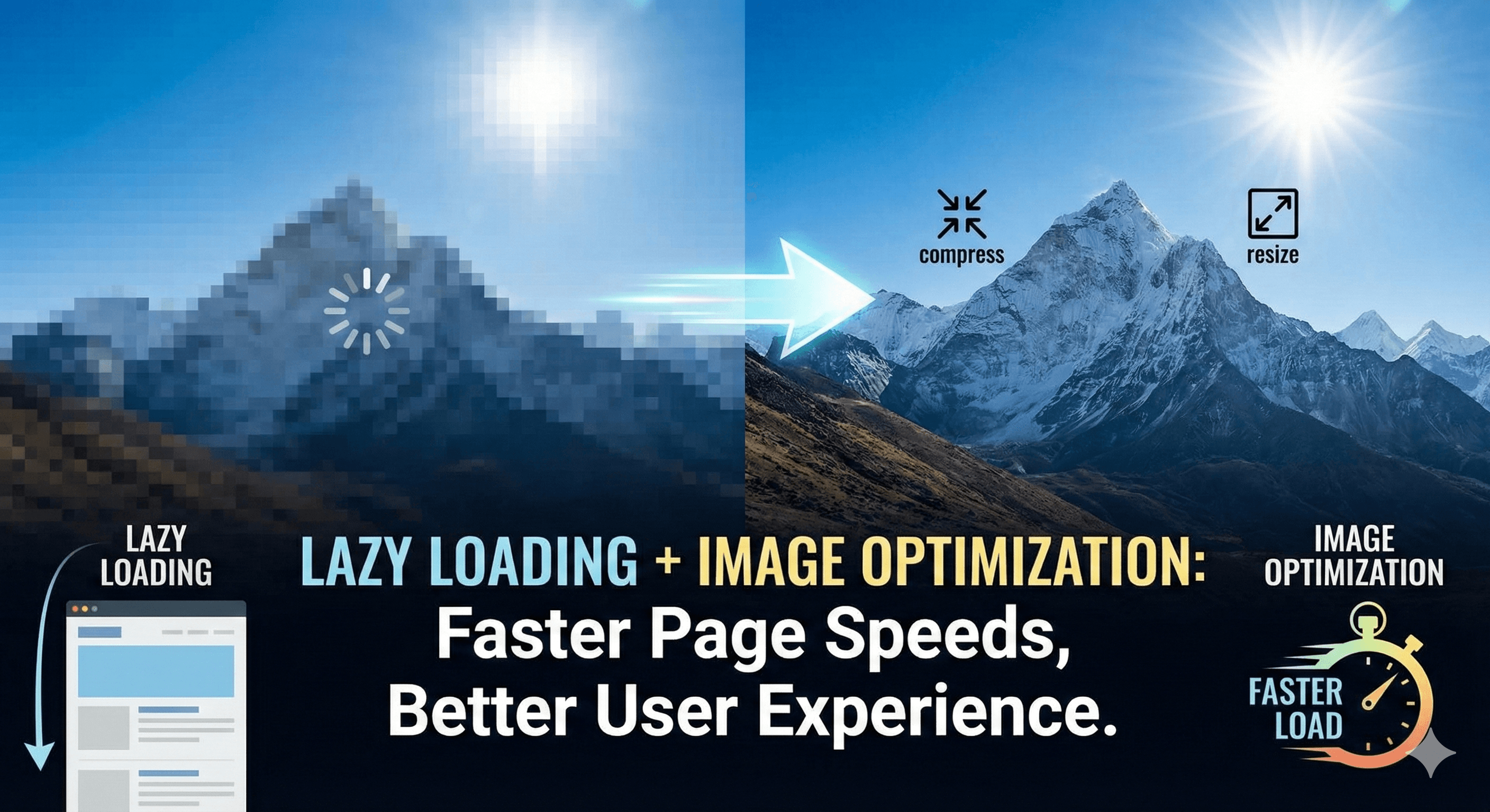 Lazy Loading & Image Optimization for Core Web Vitals